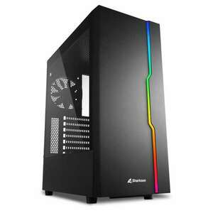 Imperium Core i5 Gamer RTX PC (i5-11500, H510, 16GB DDR4 RAM, 500GB SSD, RTX 3050 6GB, Sharkoon RGB black, DE500) v11.8 gamer számítógép kép