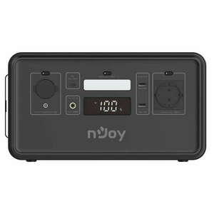 NJOY Töltő állomás - Power Base 300 (Tárolt energia: 296W, Napelemről, szivargyújtóról tölthető, Bluetooth, LED lámpa) kép