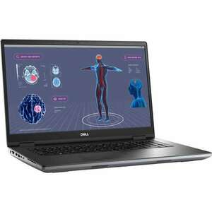 DELL Precision 7780 Laptop Core i7 13850HX 16GB 512GB SSD RTX2000 Ada Win 11 Pro szürke (N009P7780EMEA_VP) kép