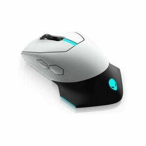 DELL Alienware 610M Wired / Wireless Gaming Mouse - AW610M (Lunar Light) kép