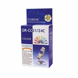 Canon BCI21/BCI24 tintapatron color ORINK kép