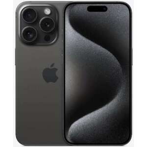 Apple iPhone 15 Pro 256GB Okostelefon - Fekete Titánium kép