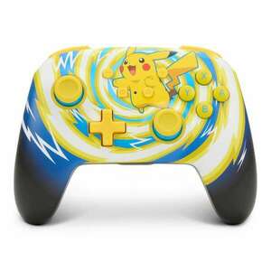 PowerA Enhanced Wireless Nintendo Switch/Lite/OLED Pokémon: Pikachu Vortex Vezeték Nélküli kontroller kép