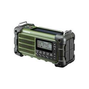 Sangean MMR-99 Forest Green FM / AM / Bluetooth napelemes vészhelyzet rádió (zöld) kép