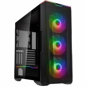 Phanteks ECLIPSE G500A DRGB Midi Tower Fekete számítógép ház kép