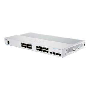 Cisco CBS350-24T-4G 24x GbE LAN 4x SFP port L3 menedzselhető switch kép