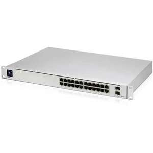 Ubiquiti UniFi USW-PRO-24 Gen2 24port GbE LAN 2xSFP+ port L2 menedzselhető switch kép