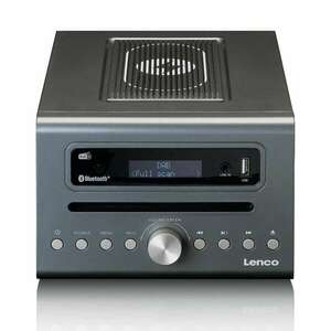 Lenco MC-175 Micro HiFi rendszer - Ezüst kép