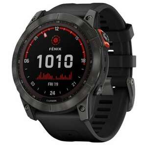 Garmin fenix 7X Solar Edition Okosóra - Szürke/Fekete kép