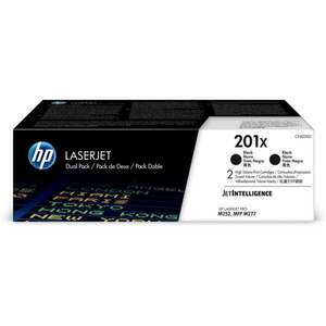 HP 201X Color LaserJet M252n/M252dw/M277n/M274n (2x1400 old.) fekete eredeti toner kép