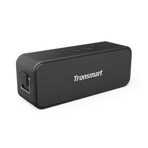 TRONSMART ELEMENT T2 PLUS bluetooth hordozható hangszóró (v5.0, Type-C csatlakozó, AUX kimenet, vízálló, 20W) FEKETE kép