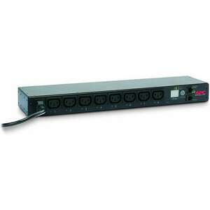 APC Rack PDU AP7920B 230V Elosztó 8 aljzatos 1.98m - Fekete kép