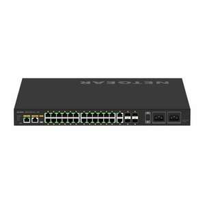 NETGEAR GSM4230UP Vezérelt L2/L3 Gigabit Ethernet (10/100/1000) Ethernet-áramellátás (PoE) támogatása 1U Fekete kép