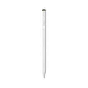 BASEUS érintő ceruza (aktív, passzív, LED kijelző + póthegy) FEHÉR Apple Pencil kompatibilis kép