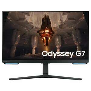 Samsung G70B, LS32BG700EUXEN Gaming 144Hz IPS Monitor, 32", 3840x2160, 16: 9, 350cd/m2, 1ms, DP/2xHDMI/2xUSB/LAN/WiFi/BT, Pivot, hangszóró kép