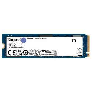 Kingston 2000GB M.2 NVMe 2280 PCIe 4.0 NV2 (SNV2S/2000G) SSD (SNV2S/2000G) kép