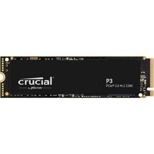 Crucial 2TB P3 M.2 PCIe SSD (CT2000P3SSD8) kép