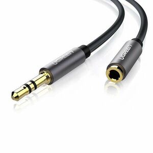 UGREEN AV118 AUX jack audio hosszabbító kábel 3, 5 mm, 1, 5 m (fekete) kép