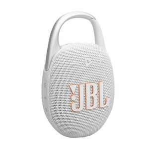 JBL Clip 5 WHT fehér hordozható Bluetooth hangszóró kép