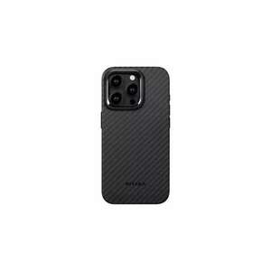 Pitaka MagEZ PRO 4 tok Black / Grey Twill 1500D Apple iPhone 15 Pro készülékhez - MagSafe rögzítéssel (KI1501PP) kép