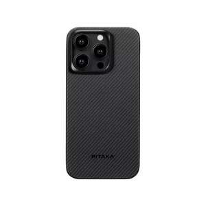 Pitaka MagEZ Case 4 Black / Grey Twill 1500D Apple iPhone 15 Pro Max készülékhez - MagSafe rögzítéssel kép