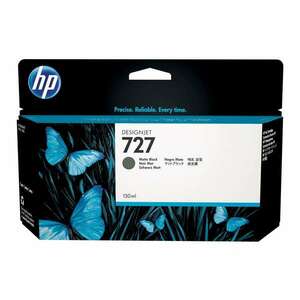 HP B3P22A (727) Matte Black tintapatron B3P22A kép