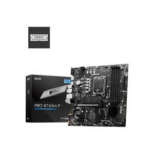 MSI Alaplap S1700 PRO B760M-P Intel B760M, mATX kép