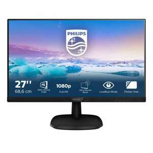 Philips 273V7QJAB IPS Monitor, 27", 1920x1080, 16: 9, 250cd/m2, 4ms, VGA/HDMI/DisplayPort, hangszóró kép