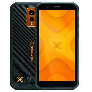 myPhone Hammer Energy X 4/64GB Dual SIM Okostelefon - Fekete/Narancssárga (TEL000844) kép