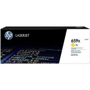 HP 659X nagy kapacitású LaserJet tonerkazetta sárga (W2012X) (W2012X) kép