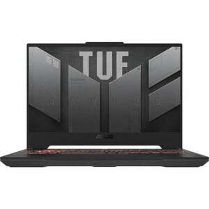 ASUS TUF Gaming A15 FA507NU-LP101W Laptop 39, 6 cm (15.6") Full HD AMD Ryzen™ 5 7535HS 16 GB DDR5-SDRAM 512 GB SSD NVIDIA GeForce RTX 4050 Wi-Fi 6 (802.11ax) Windows 11 Home Fekete, Szürke (90NR0EB5-M00A60) kép