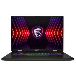 MSI Gaming NB Sword 17 HX B14VGKG-018, 17" FHD+, i7-14700HX, 16GB, 1TB M.2, RTX 4070 8GB, WIN11H, Fekete - US KEY kép