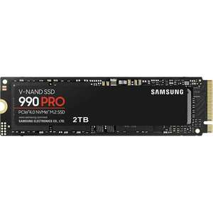 2TB Samsung 990 Pro M.2 NVMe SSD meghajtó MZ-V9P2T0BW kép