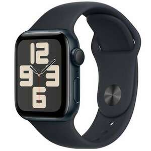 Apple Watch SE, 40 mm (1.7"), Wi-Fi, GPS, 32 GB, Fekete, Okosóra kép