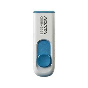 ADATA Pendrive, 32GB, USB 2.0, ADATA "C008", fehér kép