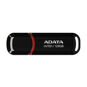 ADATA Pendrive, 128GB, USB 3.2 Gen1, ADATA "UV150", fekete kép