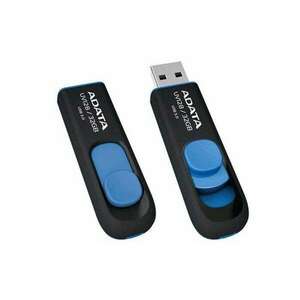 ADATA Pendrive, 32GB, USB 3.2 Gen1, ADATA "UV128", fekete-kék kép