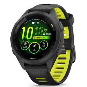 Garmin Forerunner 265S Black Yellow kép