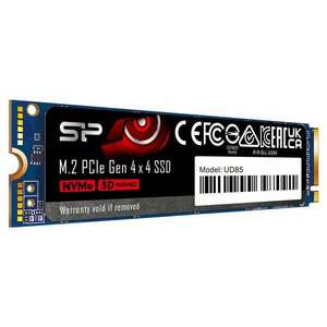 Silicon Power SSD - 1TB UD85 (r: 3600MB/s; w: 2800 MB/s, NVMe 1.4 támogatás, M.2 PCIe Gen 4x4) kép