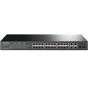 TP-Link TL-SL2428P 24-Port 10/100Mbps + 4-Port Gigabit Smart PoE+ Switch TL-SL2428P kép