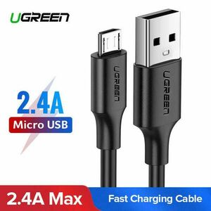 Ugreen micro USB Kábel Fekete 1m kép