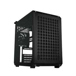 Cooler master ház mid atx qube 500 flatpack black edition, 1db ventilátorral, tápegység nélkül, fekete Q500-KGNN-S00 kép