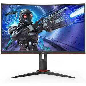 AOC C27G2ZU ívelt Gaming 240Hz VA Monitor, 27", 1920x1080, 16: 9, 300cd/m2, 0.5ms, 2xHDMI/DisplayPort/4xUSB, hangszóró kép