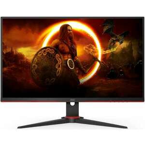 AOC 24G2SAE Gaming 165Hz VA Monitor, 23.8", 1920x1080, 16: 9, 350cd/m2, 1ms, 2xHDMI/DisplayPort, hangszóró kép