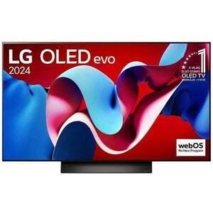 LG OLED48C41LA 4K UHD OLED Evo WebOS Smart televízió, HDR, webOS ThinQ AI, 121 cm kép