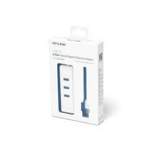 TP-Link UE330 3xUSB 3.0 HUB + Ethernet adapter (UE330) kép