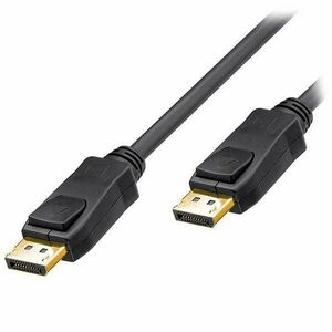 Goobay DisplayPort/M -> DisplayPort/M (aranyozott), 2m, kábel kép