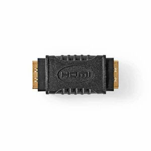 HDMI™ adapter | HDMI™ Aljzat | HDMI™ Aljzat | Aranyozott | Egyenes | ABS | Fekete | 1 db | Doboz kép