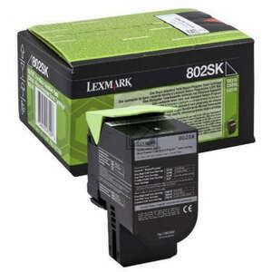 Lexmark CX310/410/510 Standard Return Toner Black 2, 5K (Eredeti) 80C2SK0 kép