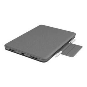 Logitech Folio Touch Backlit keyboard case with trackpad for iPad Air(R) (4th & 5th generation) - Oxford Grey - US kép